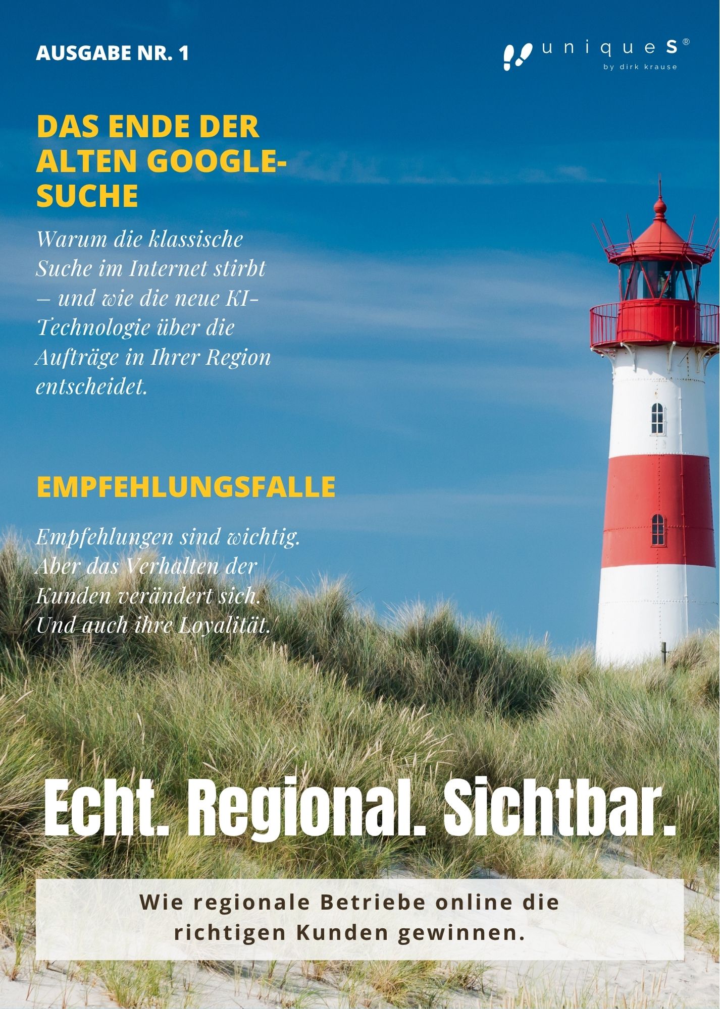 Regional sichtbar werden und Kunden gewinnen Mehr Kuunden als kleines Unternehmen gewinnen